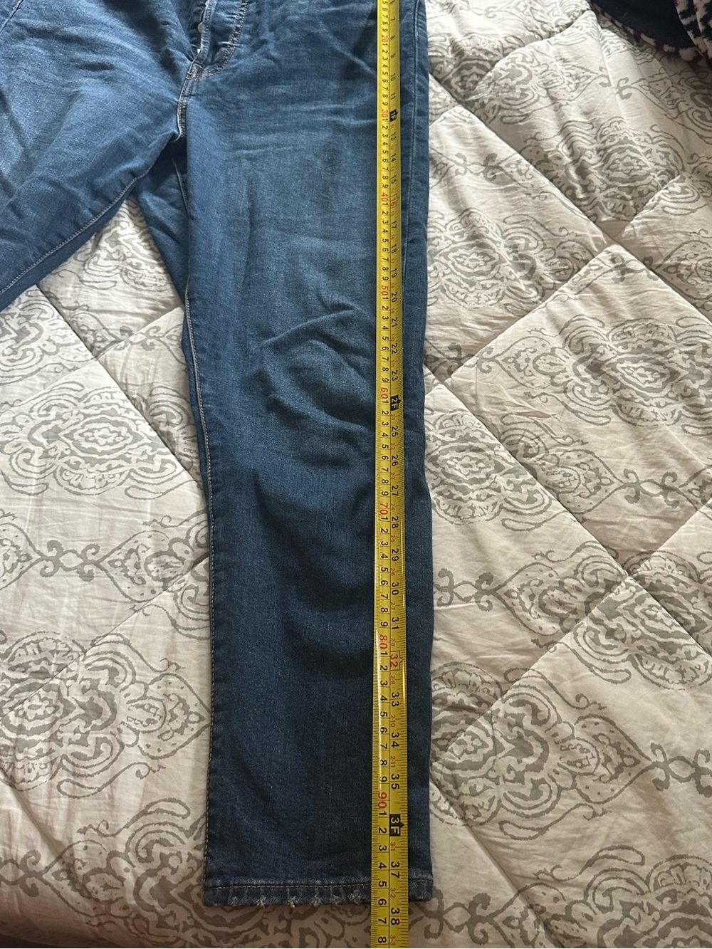 LEVI’S Wedgie Skinny Dark Wash Button-Fly Jeans | 32 - Picture 6 of 8